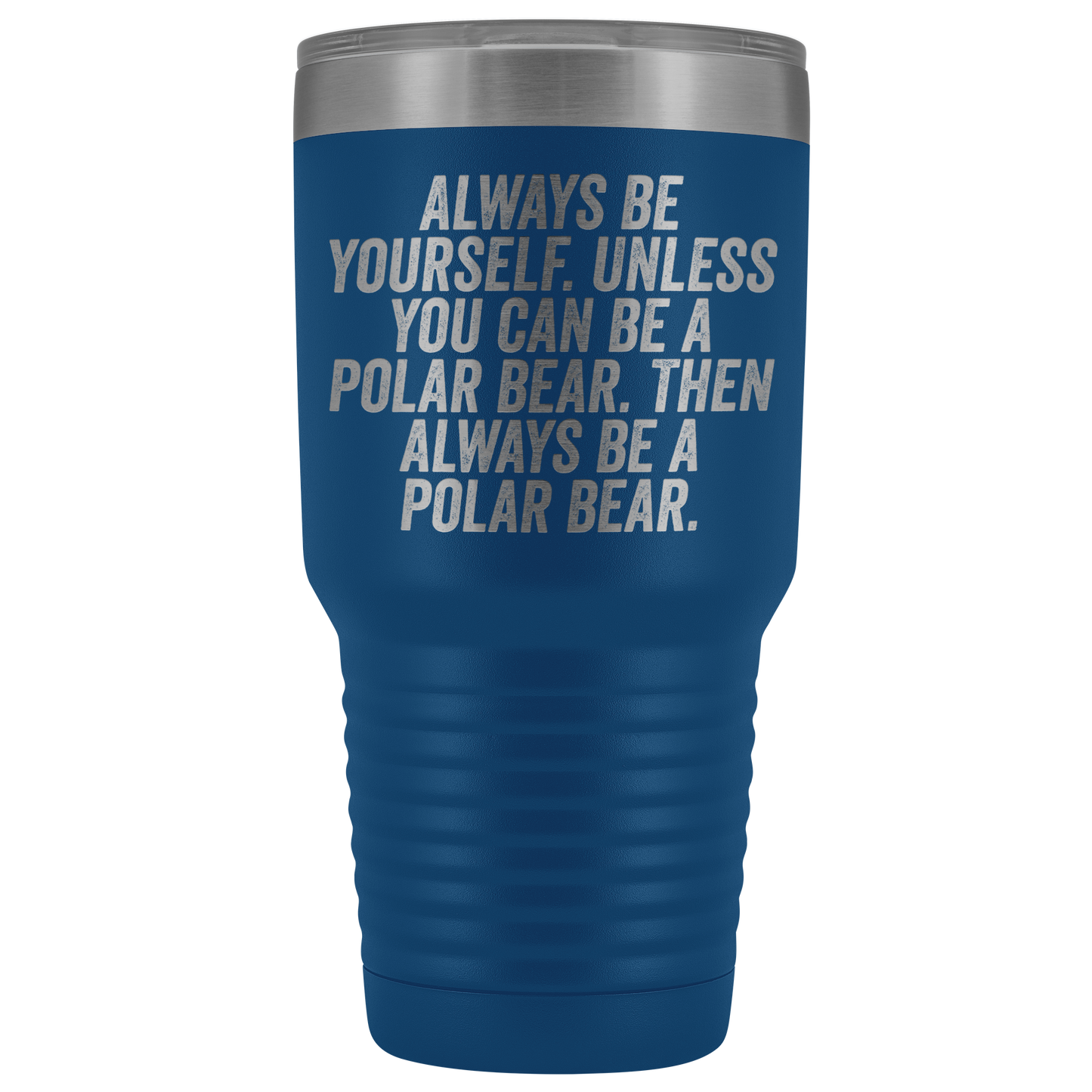 Tumbler Polar Bear Dons Polar Bear, Mug de l'ours polaire