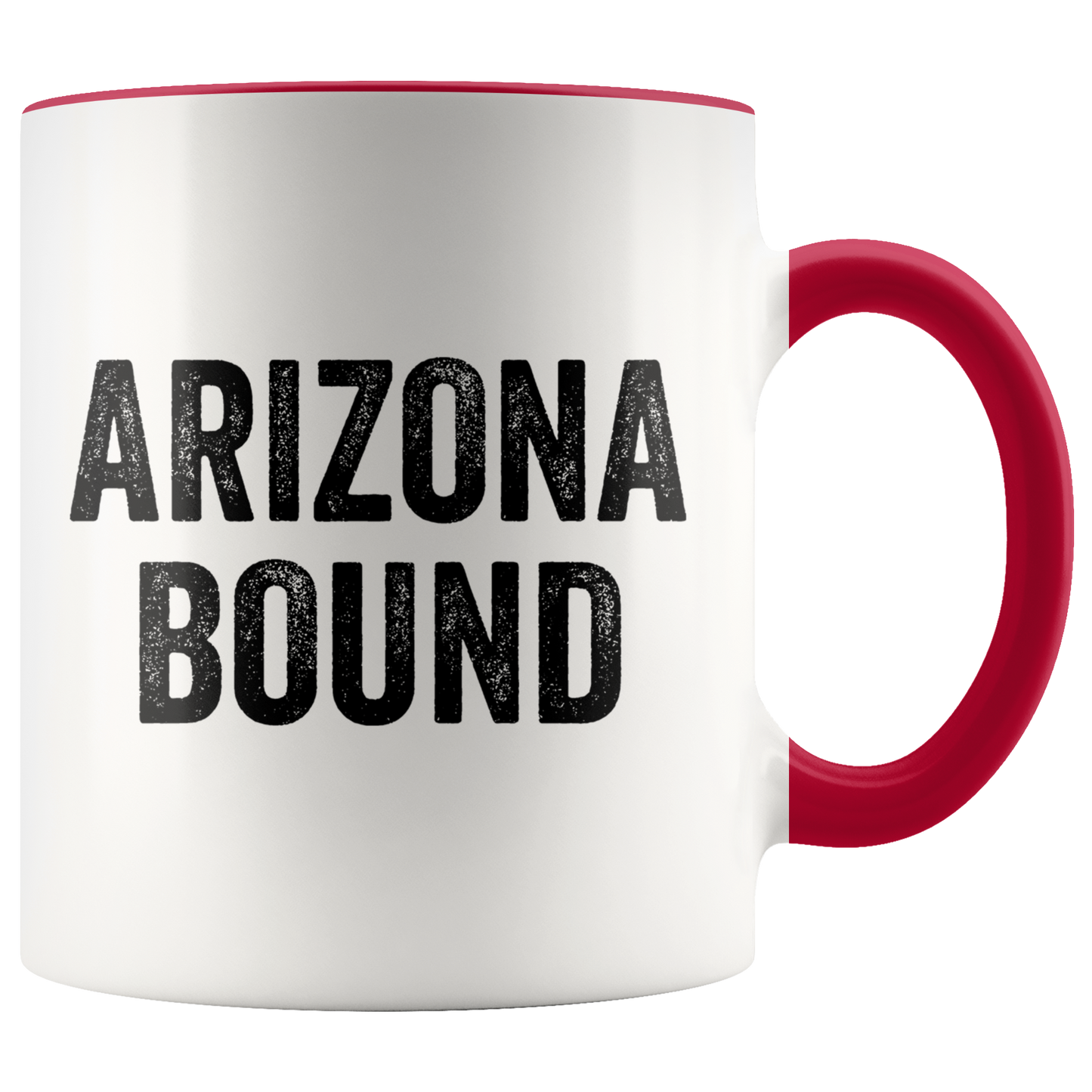 Moving to Arizona Gifts, Coffee Mug, Two Tone Accent Cup, Birthday Gift for Men and Women