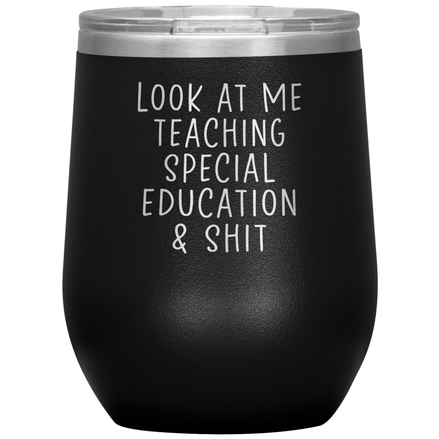 Special Education Teacher Wine Tumbler, Special Education Teacher Gifts, Travel Wine Cup, Birthday Gifts for Men and Women