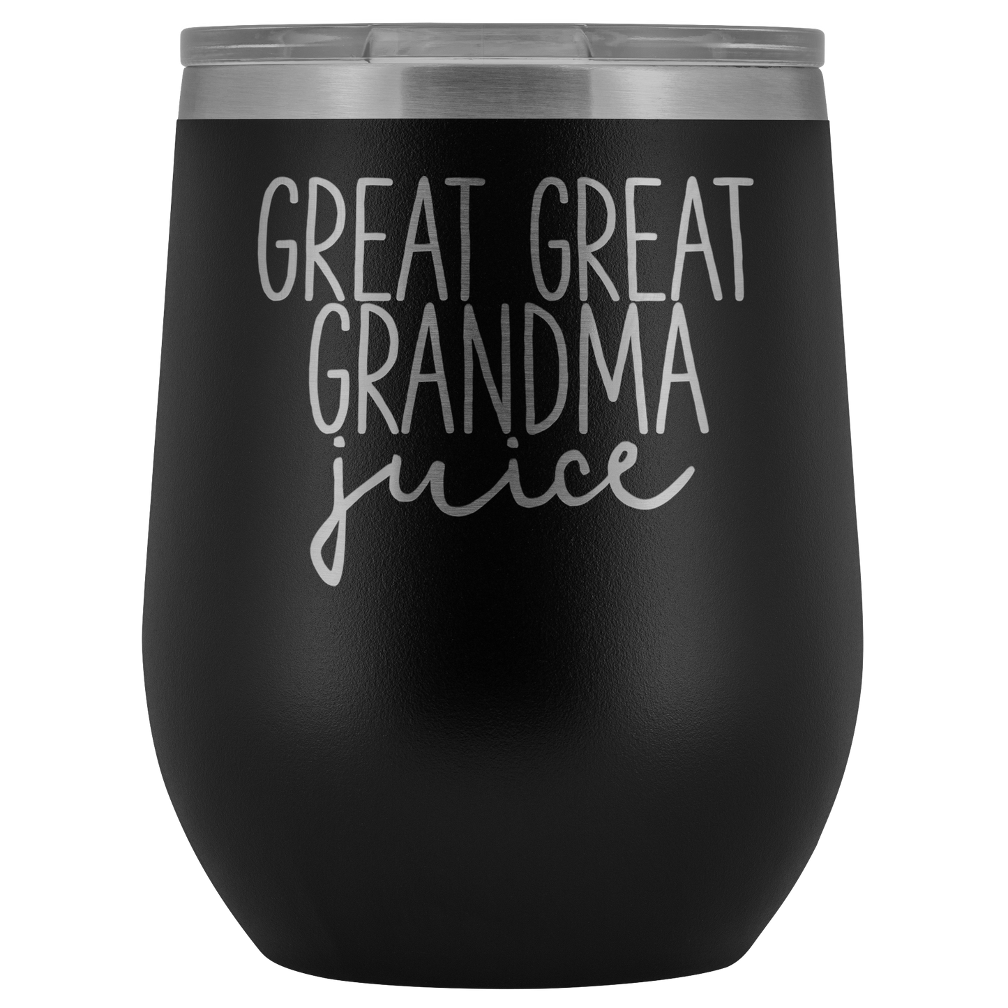 Great Great Grandma Gifts, Great Great Grandma Wine Tumbler, Cup, Funny Birthday Gifts for Men and Women