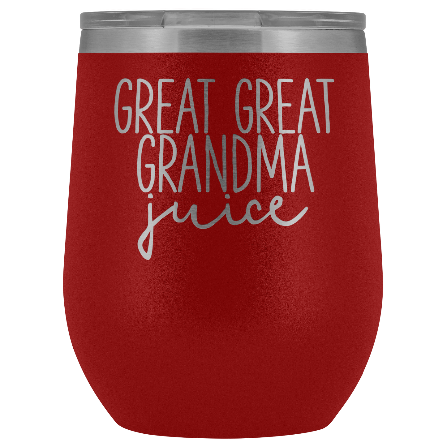 Great Great Grandma Gifts, Great Great Grandma Wine Tumbler, Cup, Funny Birthday Gifts for Men and Women