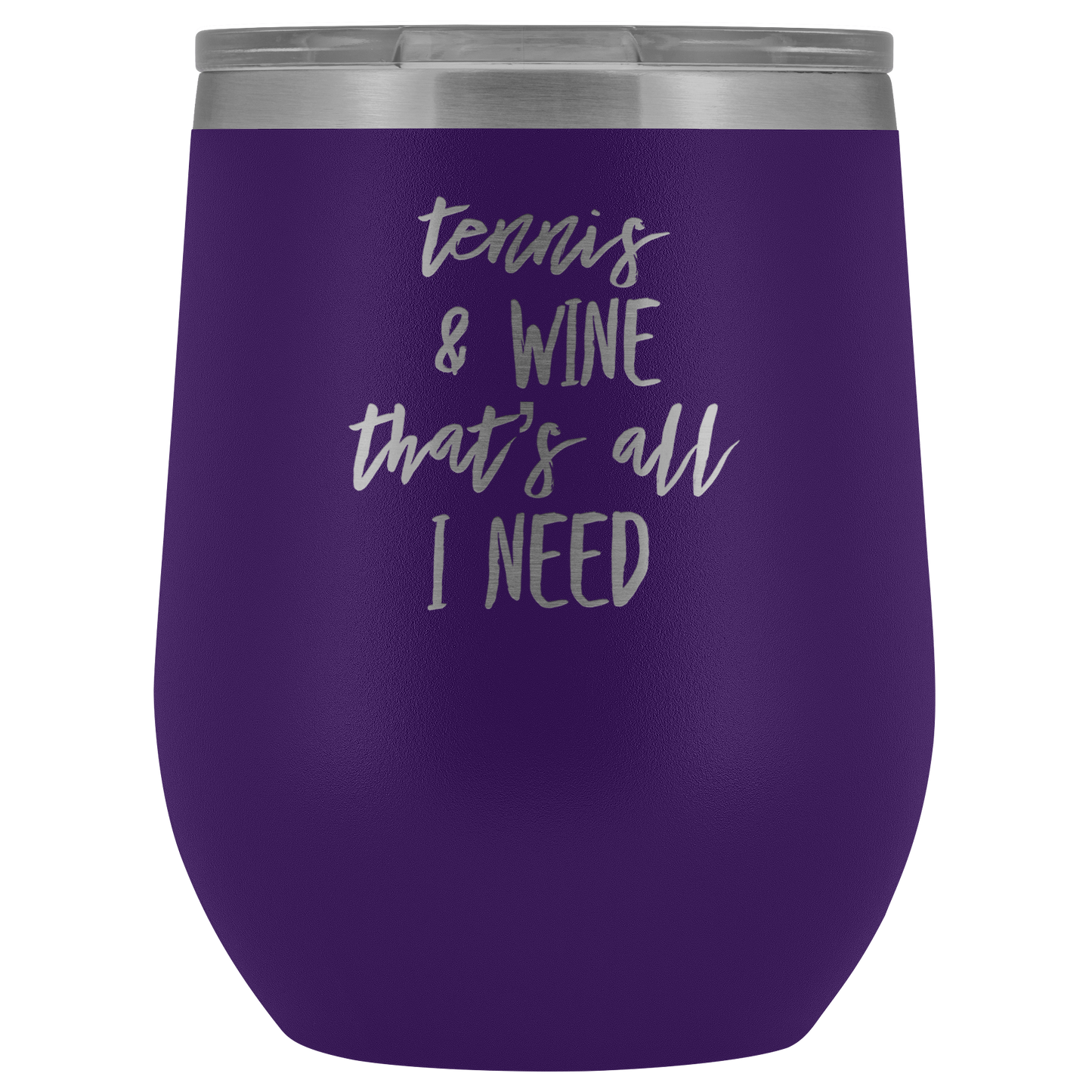 TENNIS WINE TUMBLER Funny Tennis Player Regalo Tennis Coach Mug Best Friend Cup Sorella Compleanno Doni Fratello Cup