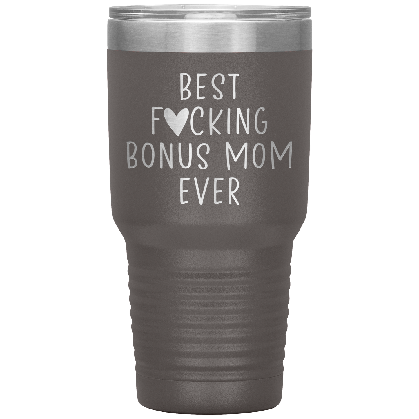 Bonus Mom Tumbler, Bonus Mom Gifts, Travel Coffee Mug, Birthday Gifts for Men and Women