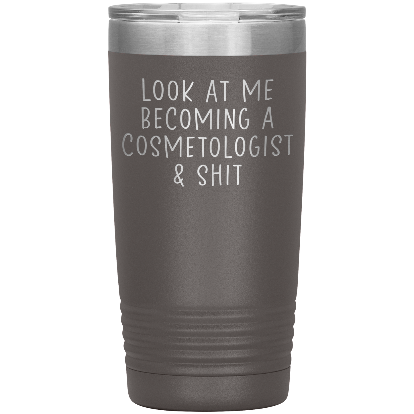 Cosmetologo Tumbler, Cosmetologa Regali, Travel Coffee Mug, Regali di compleanno per uomini e donne