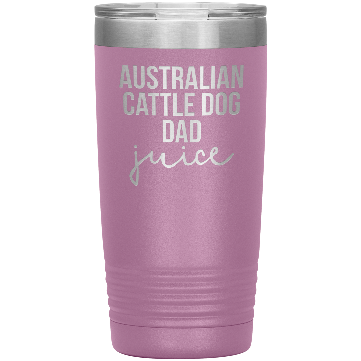 Australian Cattle Dog Dad Tumbler, Funny Travel Coffee Mug, Birthday Gifts for Men and Women