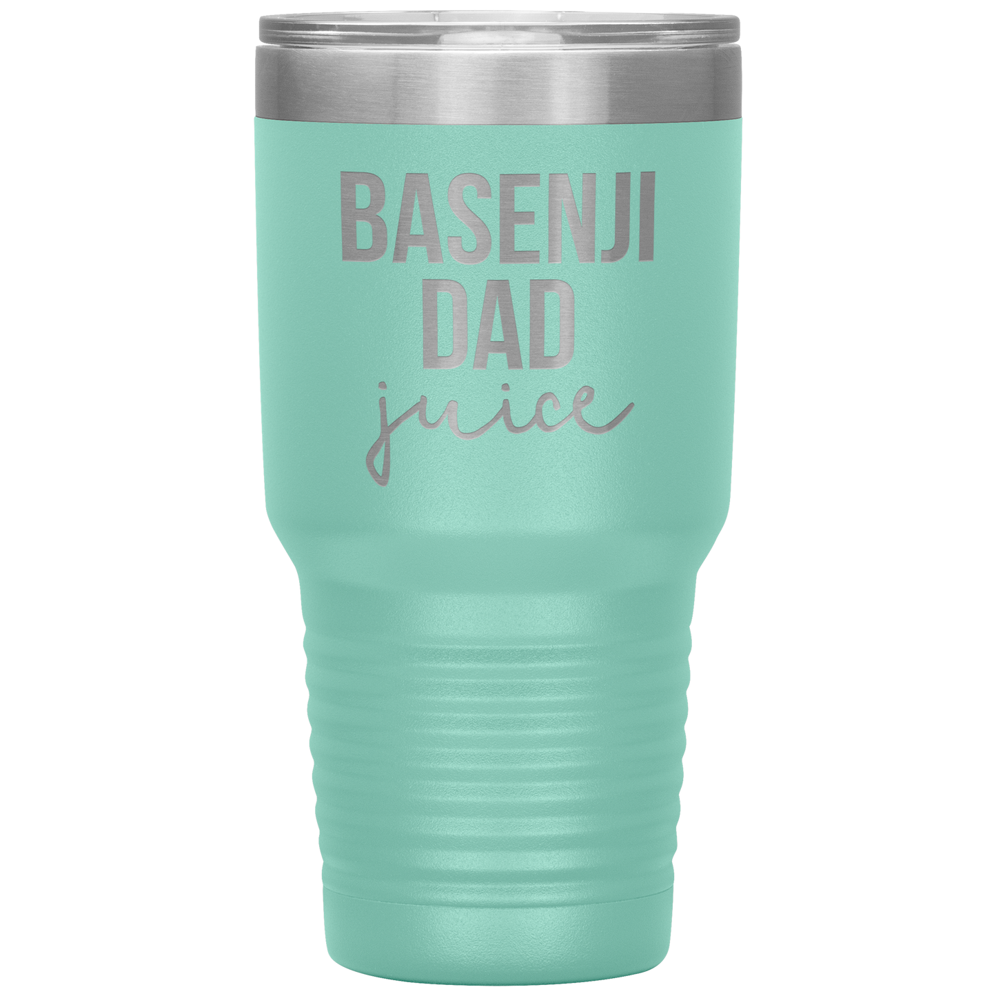 Basenji Dad Tumbler, Funny Travel Coffee Mug, Birthday Gifts for Men and Women