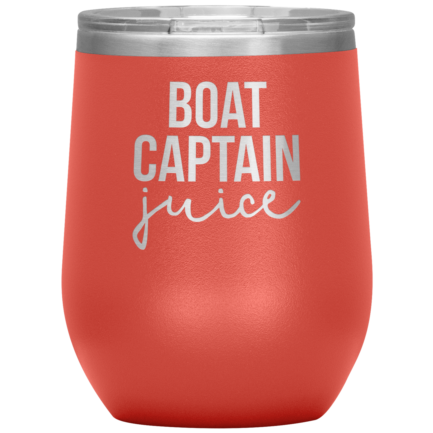 Boat Captain Wine Tumbler, Boat Captain Gifts, Travel Wine Cup, Birthday Gifts for Men and Women