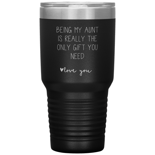 Aunt Tumbler, Aunt Gifts, Travel Coffee Mug, Birthday Gifts for Men and Women