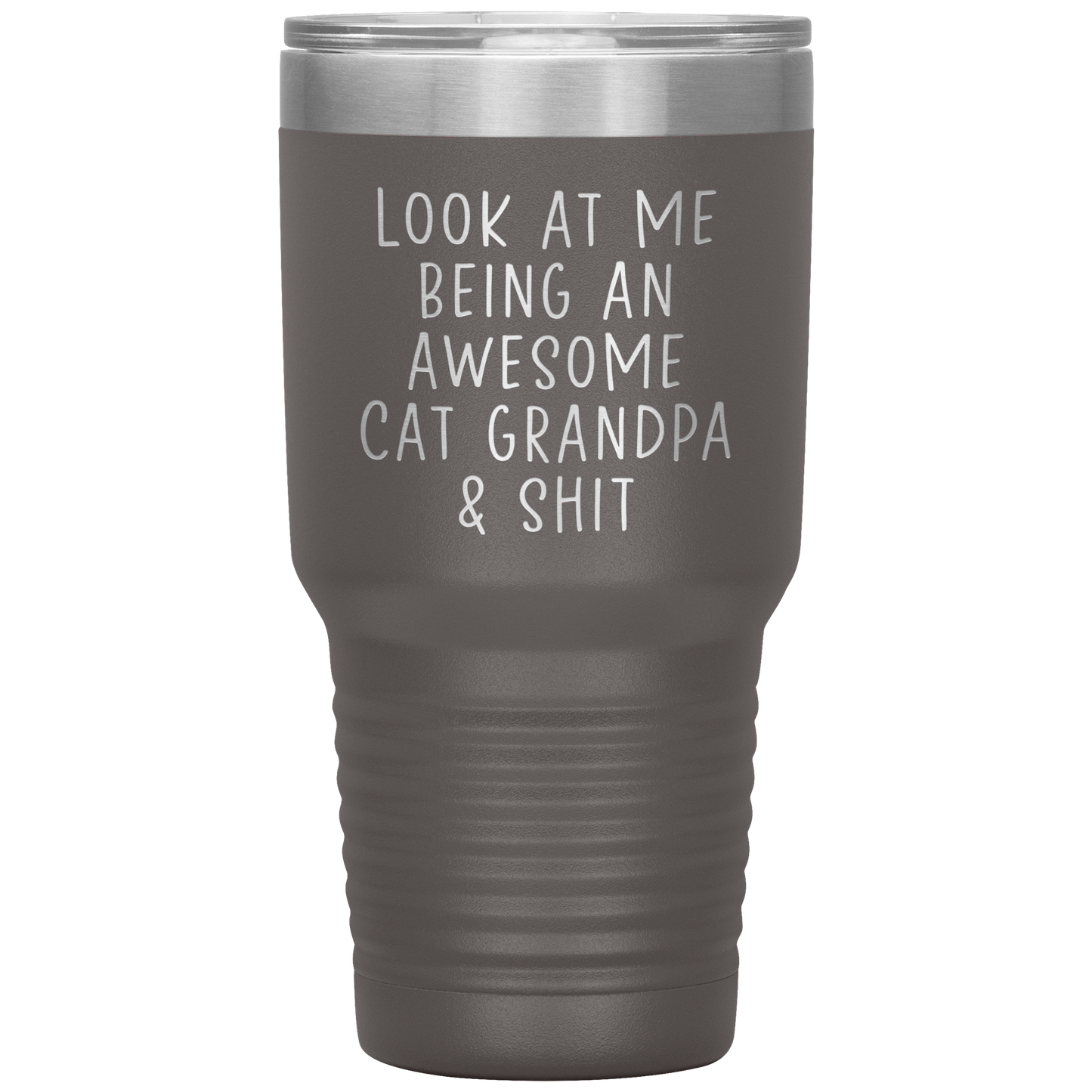 Cat Grandpa Gifts, Coffee Mug, Tumbler, Birthday Gifts for Men and Women