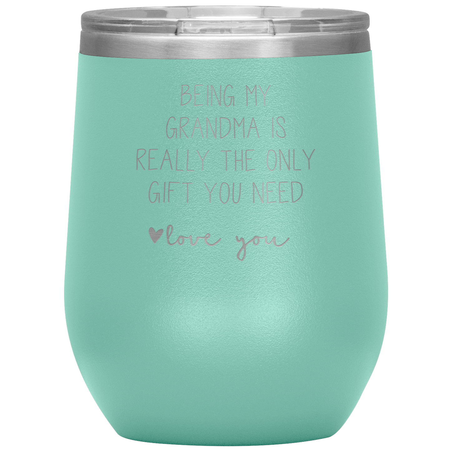 Grandma Wine Tumbler, Grandma Gifts, Travel Wine Cup, Birthday Gifts for Men and Women