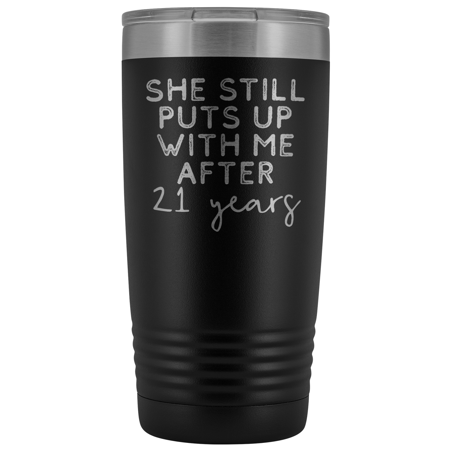 21e anniversaire Gift 21 Year Wedding Anniversary Coffee Mug Funny Husband Tumbler Gifts for Him Anniversary for Men Cup