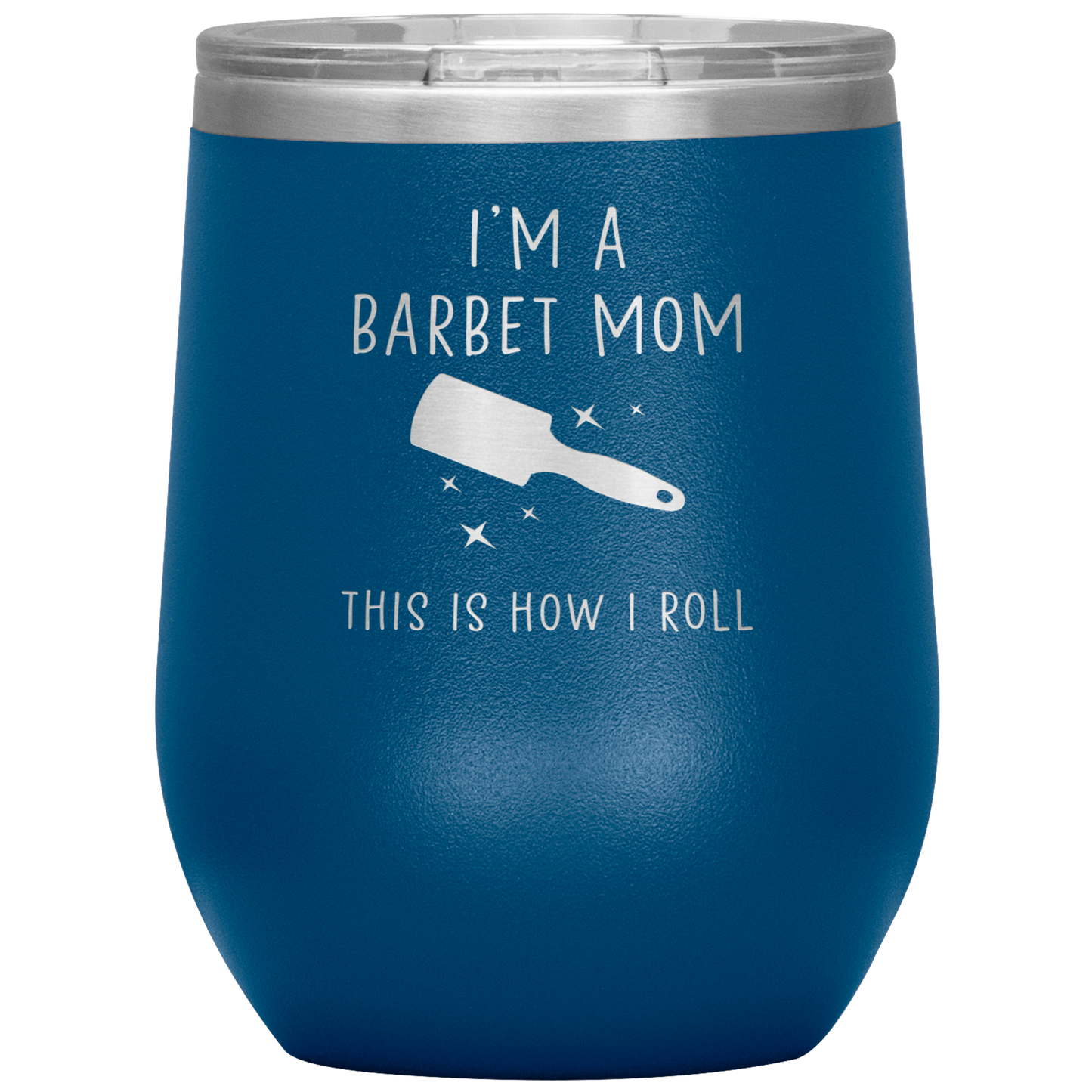 Barbet Mom Wine Tumbler, Funny Travel Wine Cup, Birthday Gifts for Men and Women