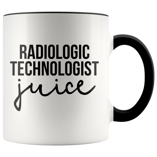 Radiologic Technologist Gifts, Coffee Mug, Two Tone Accent Cup, Birthday Gift for Men and Women