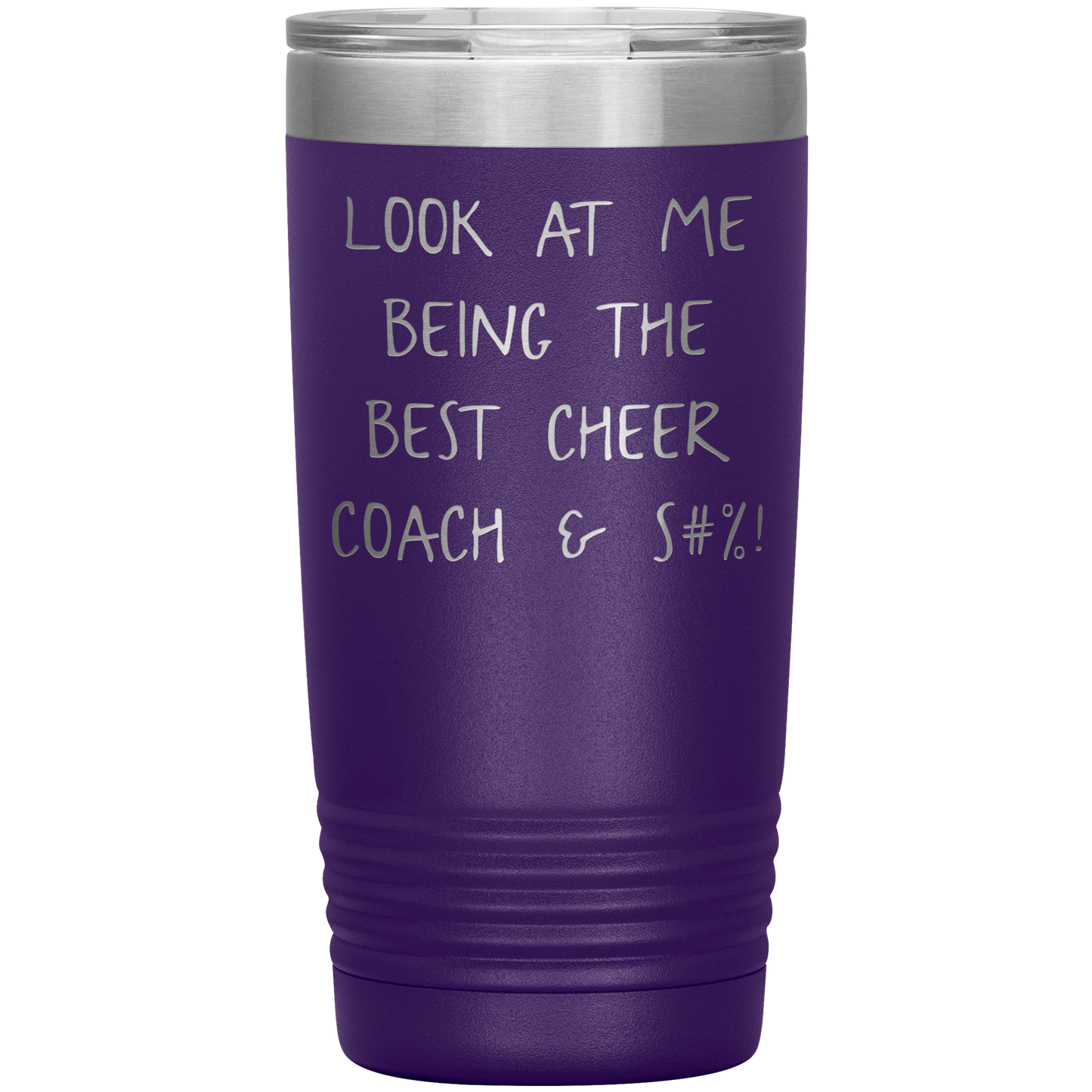 Cheer Coach Tumbler, Mortician Travel Coffee Mug, Cheer Coach Gifts, Birthday Gift Ideas for Men and Women