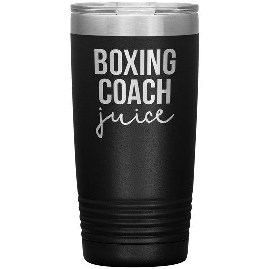 Boxing Coach Tumbler, Boxing Coach Gifts, Travel Coffee Mug, Birthday Gifts for Men and Women