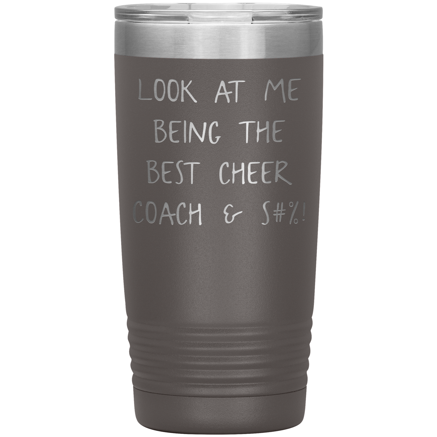 Cheer Coach Tumbler, Mortician Travel Coffee Mug, Cheer Coach Gifts, Birthday Gift Ideas for Men and Women