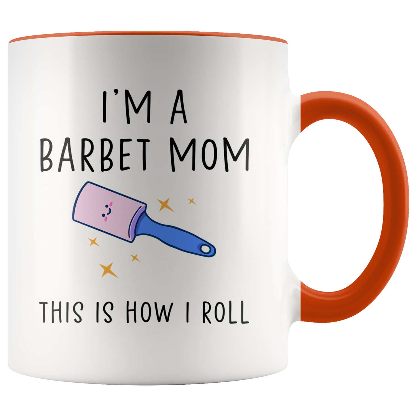 Barbet Mom Gifts, Coffee Mug, Two Tone Accent Cup, Birthday Gift for Men and Women