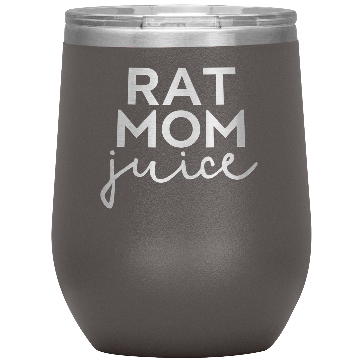 Rat Mom Wine Tumbler, Rat Mom Gifts, Rat Mom Wine Cup, presentes de aniversário para Homens e Mulheres