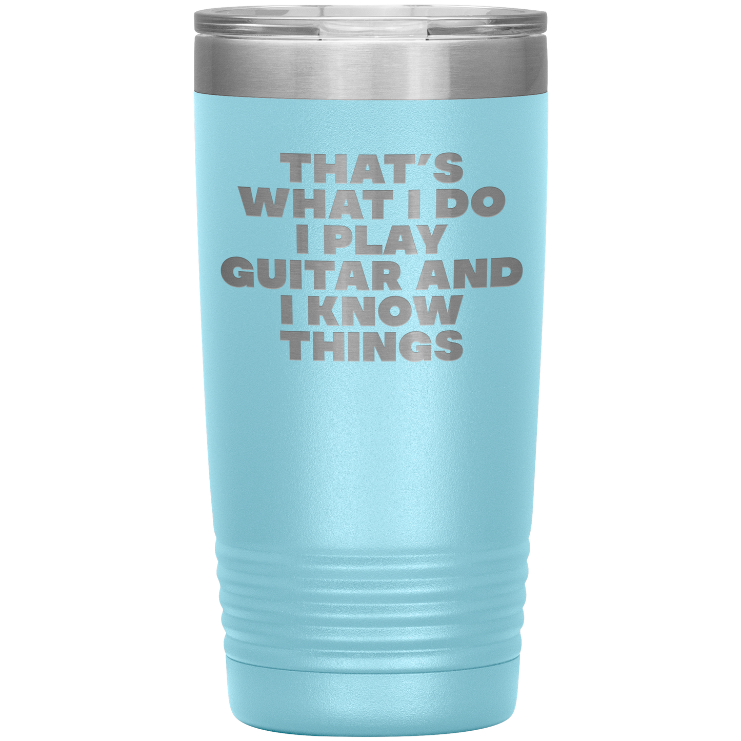 Guitarist Tumbler, Guitarist Gifts, Travel Coffee Mug, Birthday Gifts for Men and Women