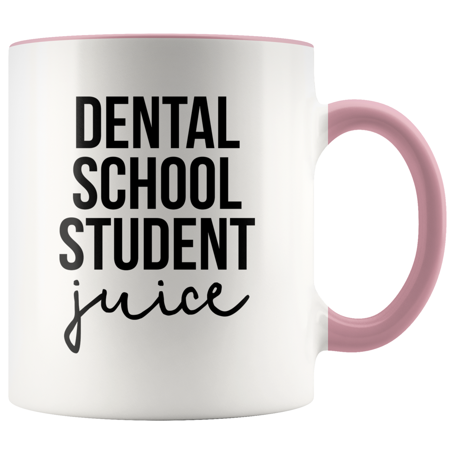 Dental School Student Gifts, Coffee Mug, Two Tone Accent Cup, Birthday Gift for Men and Women