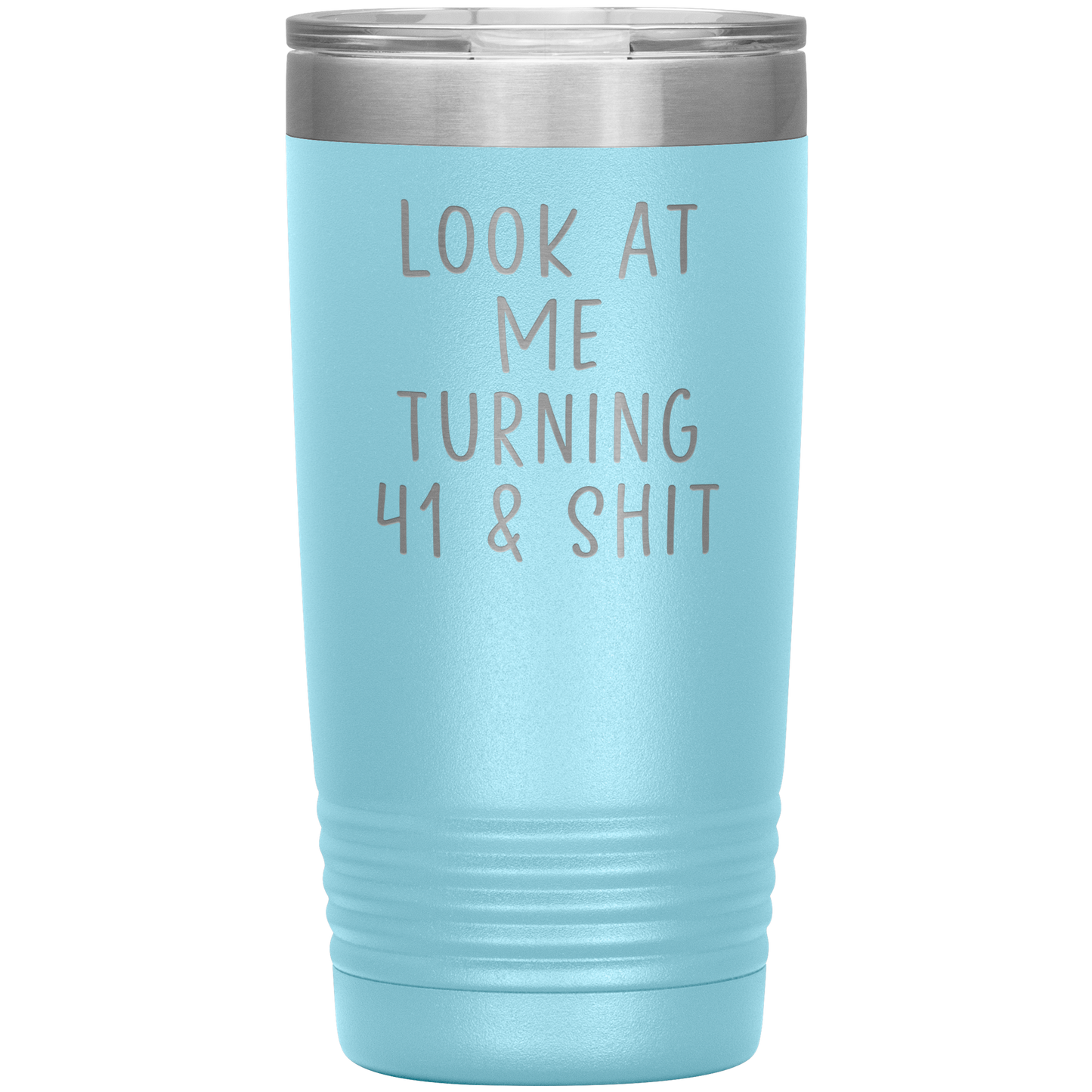 41st Birthday Tumbler, 41st Birthday Gifts, Travel Coffee Mug, Birthday Gifts for Men and Women