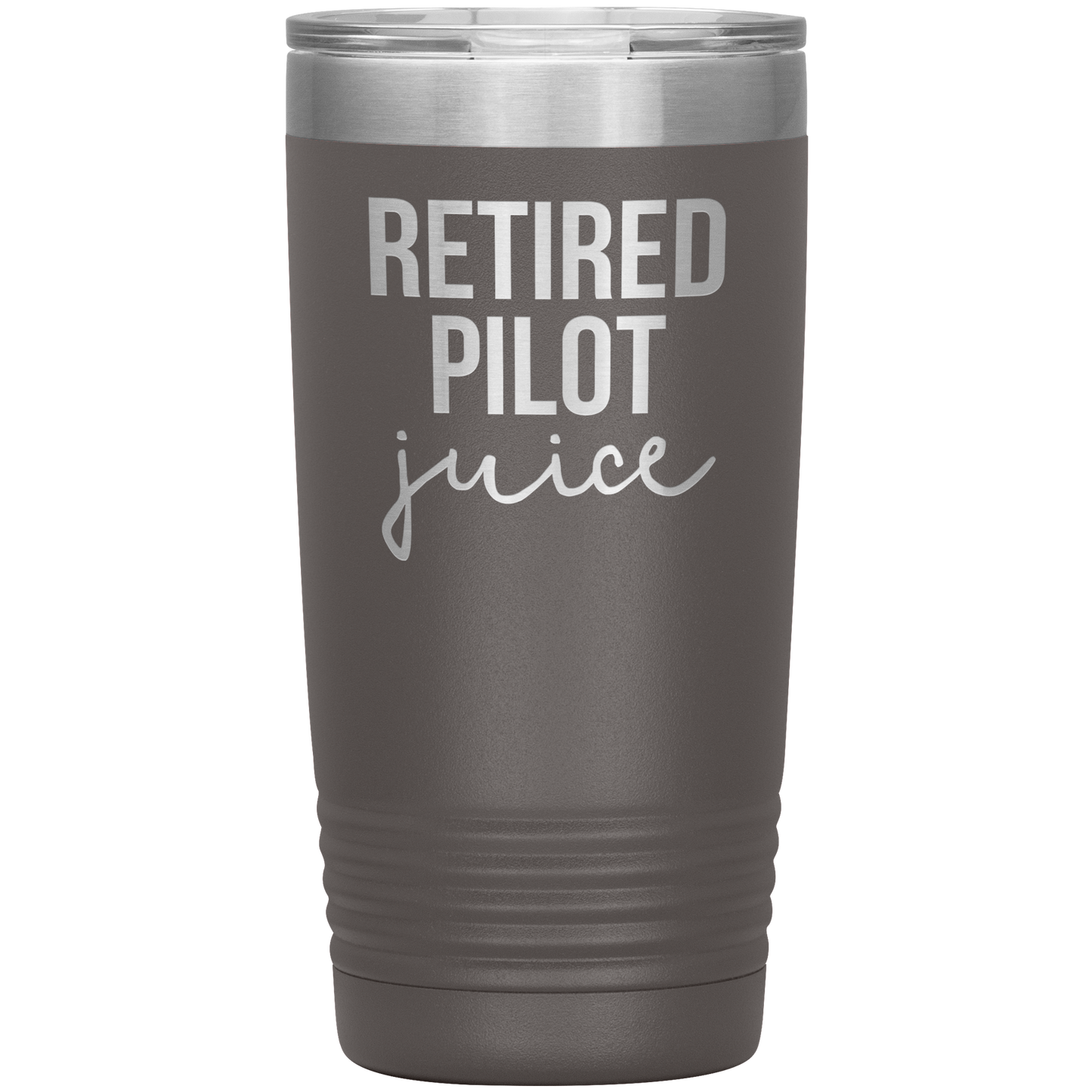 Retired Pilot Retirement Tumbler, Retired Pilot Retirement Gifts, Travel Coffee Mug, Birthday Gifts for Men and Women