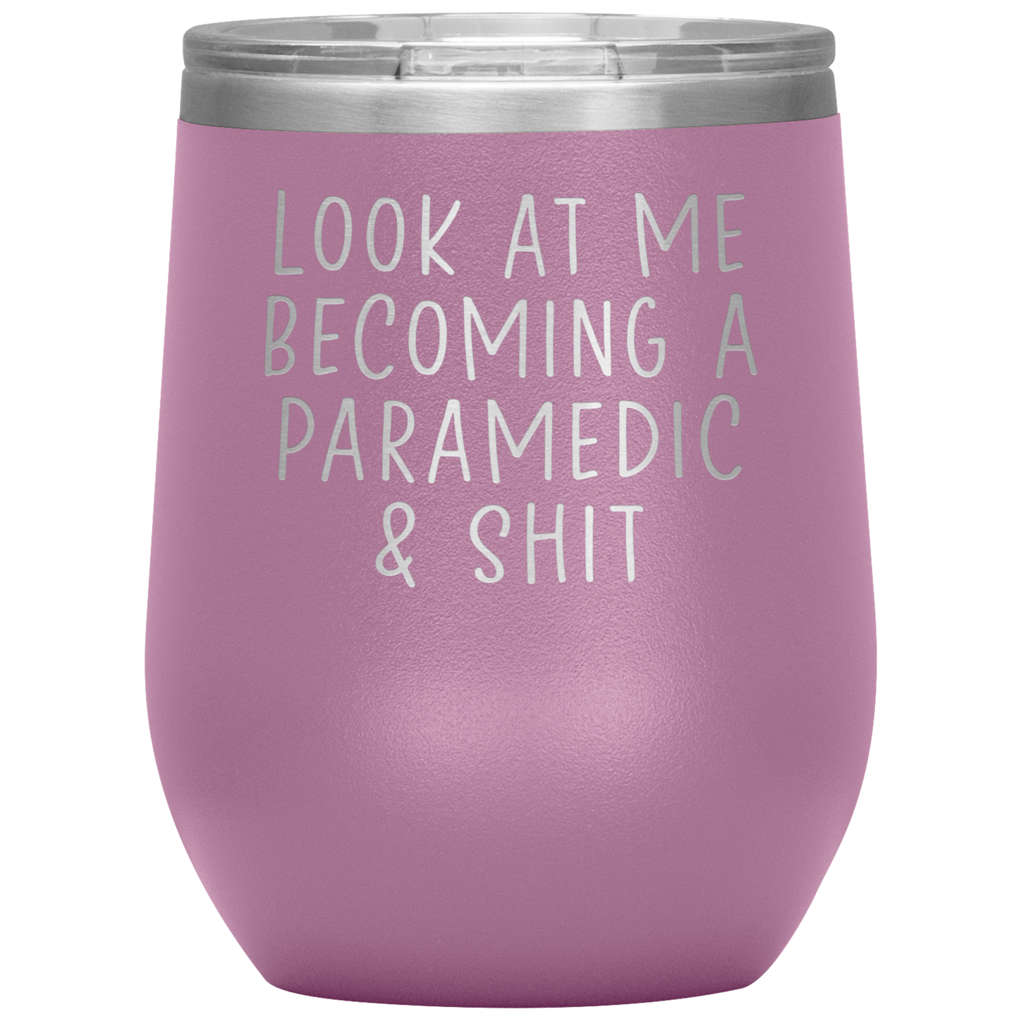 Paramedic Graduation Wine Tumbler, Paramedic Graduation Gifts, Travel Wine Cup, Birthday Gifts for Men and Women