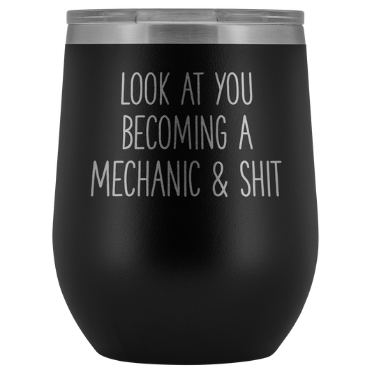 VINHO MECÂNICO TUMBLER Engraçado Mecânico Mecânico Mecânico Mãe e Pai Tumbler Melhor Amigo Copa Irmã Presentes Irmão Canecas