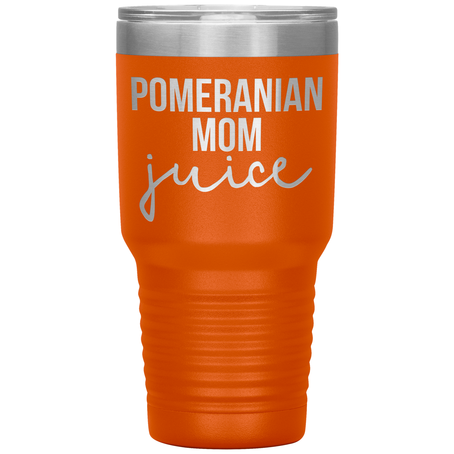 Pomerânia Mãe Tumbler, Presentes de Mãe Pomerânia, Caneca de Café de Viagem, Presentes de Aniversário para Homens e Mulheres