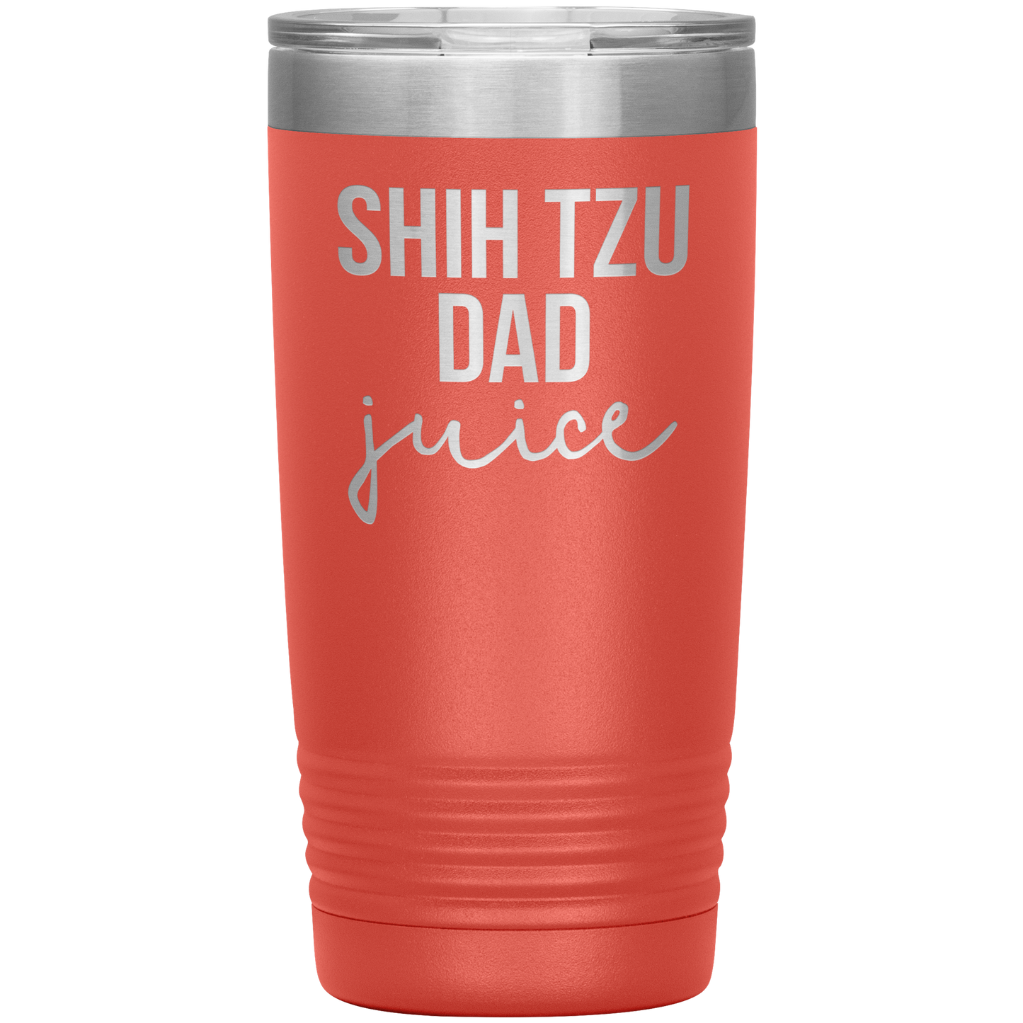 Shih Tzu Dad Tumbler, Shih Tzu Dad Gifts, Travel Coffee Mug, Cadeaux d’anniversaire pour hommes et femmes