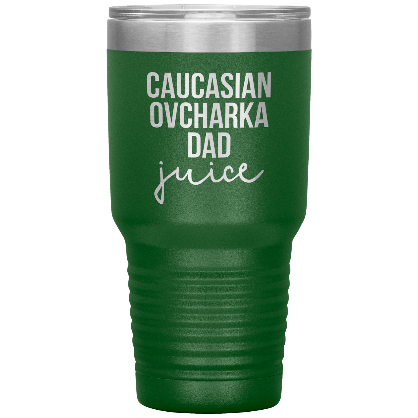 Caucasian Ovcharka Dad Tumbler, Caucasian Ovcharka Dad Gifts, Travel Coffee Mug, Birthday Gifts for Men and Women