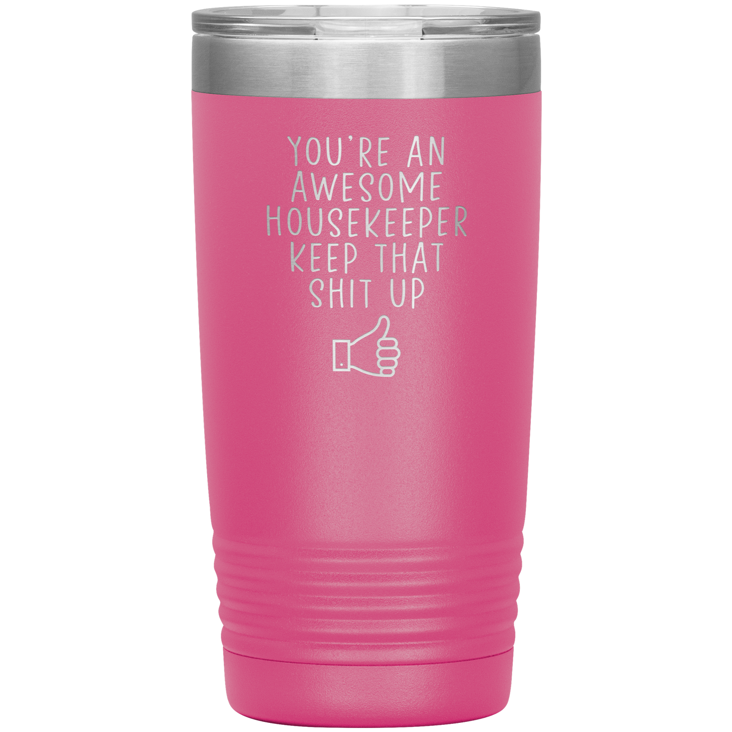 Ménkeeper Tumbler, Housekeeper Cadeaux, Travel Coffee Mug, Birthday Cadeaux pour les hommes et les femmes