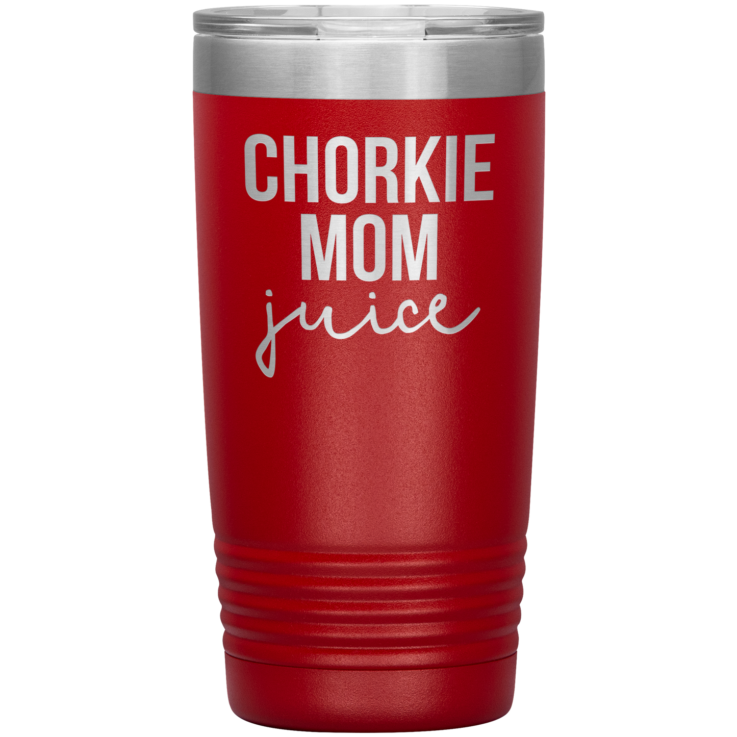 Chorkie Mom Tumbler, Chorkie Mom Gifts, Travel Coffee Mug, Presentes de Aniversário para Homens e Mulheres