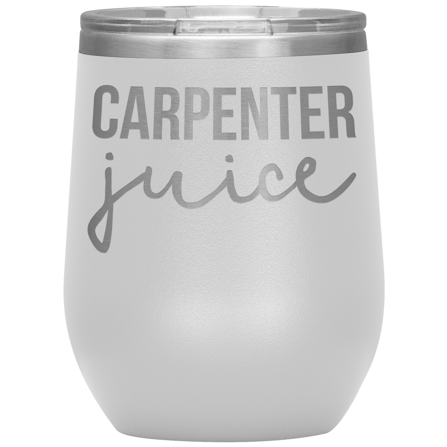 Carpenter Wine Tumbler, Carpenter Gifts, Travel Wine Cup, Birthday Gifts for Men and Women