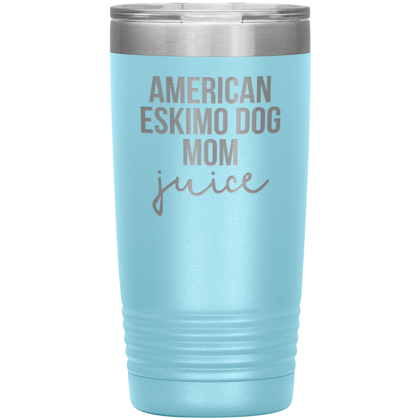 American Eskimo Dog Mom Tumbler, Funny Travel Coffee Mug, Birthday Gifts for Men and Women