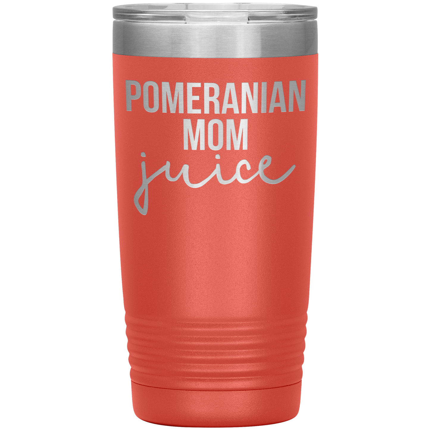 Acrobata de mamãe de Pomeranian, presentes de mamãe de Pomeranian, caneca de café de viagem, presentes de aniversário de homens e mulheres