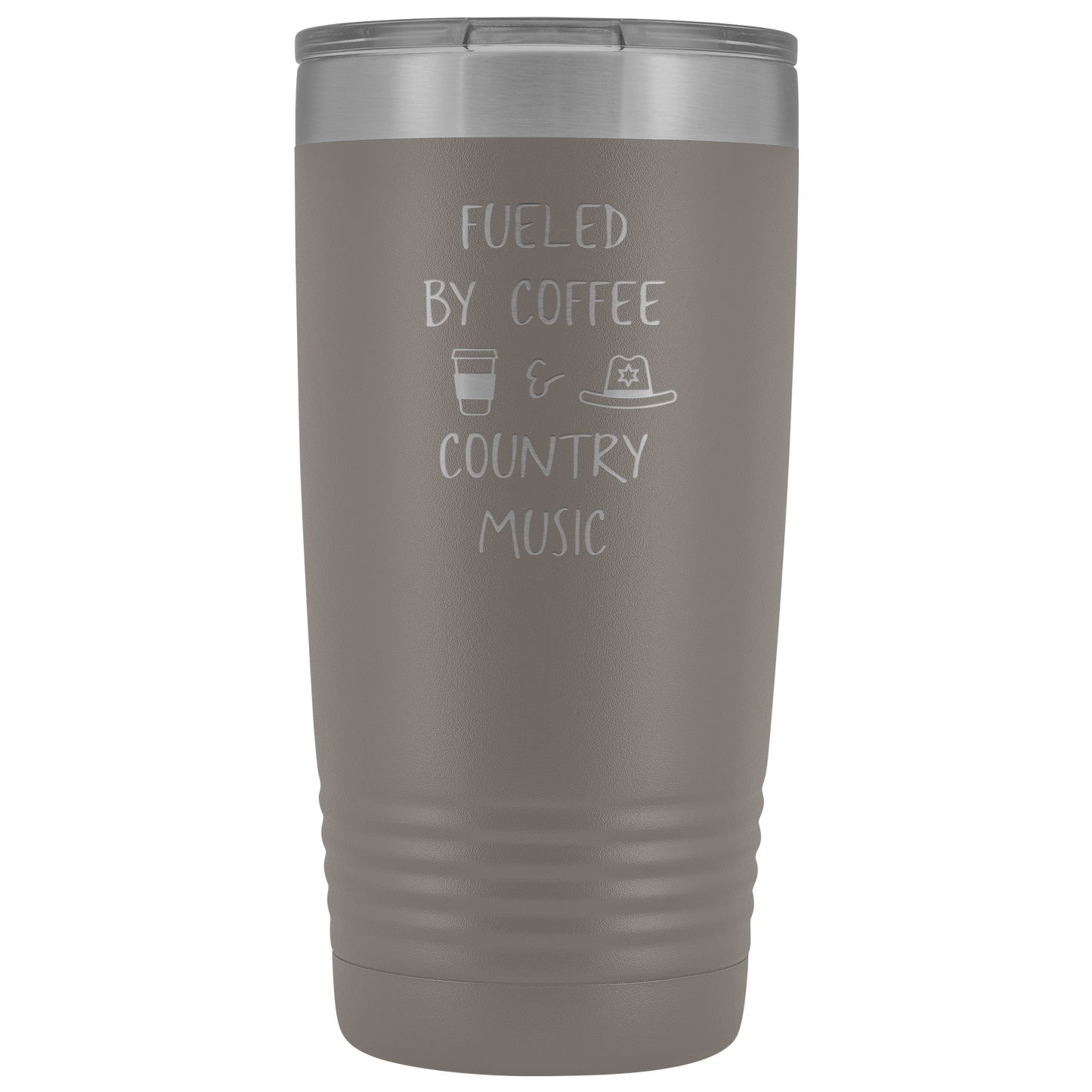 COUNTRY MUSIC TUMBLER Funny Country Lover Gift Mamma e papà Travel Mug Best Friend Cup Sorella Compleanno Doni Fratello Cup