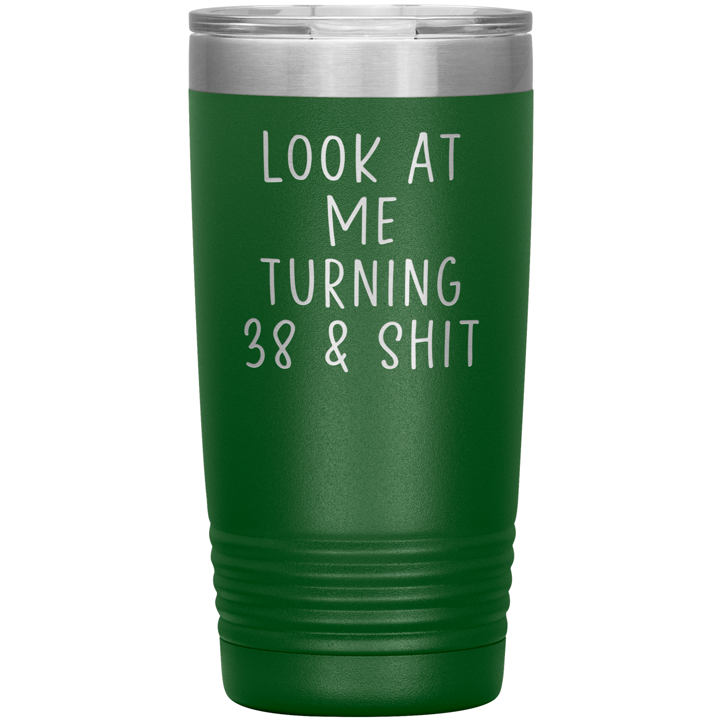 38th Birthday Tumbler, 38th Birthday Gifts, Travel Coffee Mug, Birthday Gifts for Men and Women