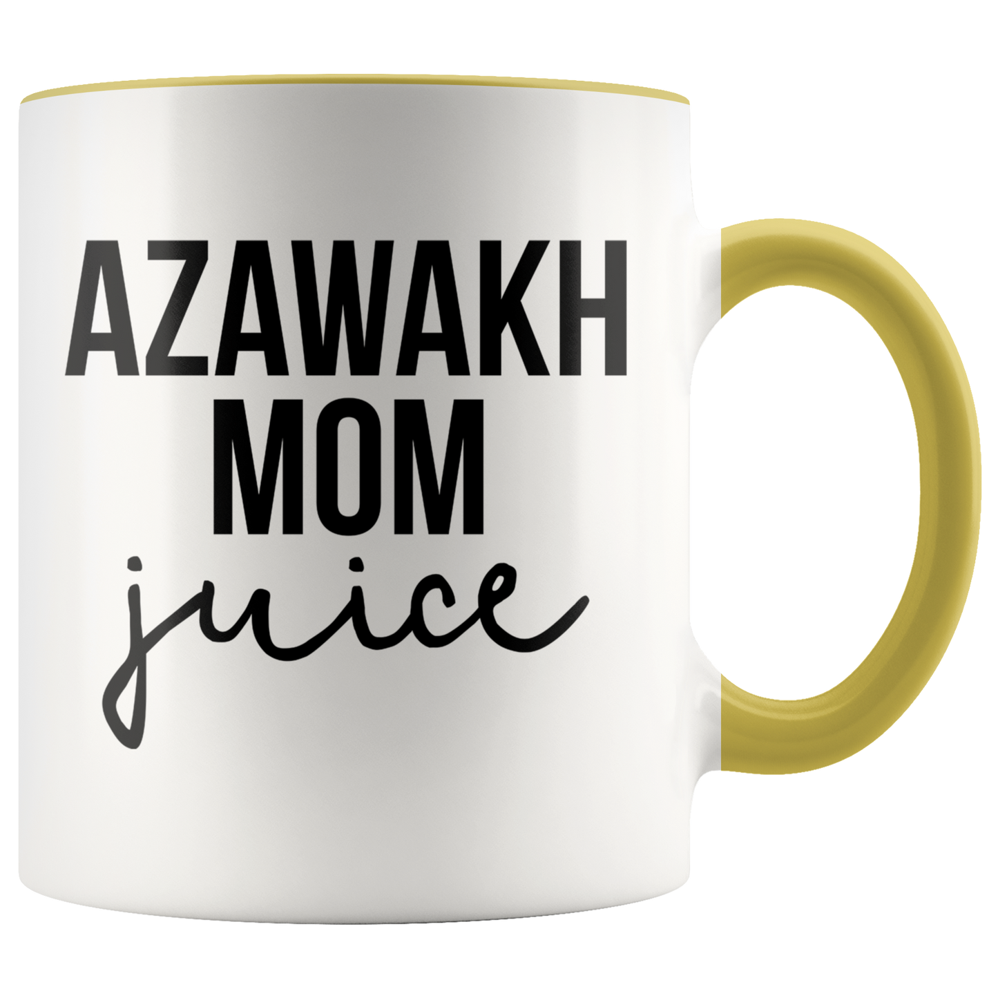 Azawakh Mom Gifts, Coffee Mug, Two Tone Accent Cup, Birthday Gift for Men and Women