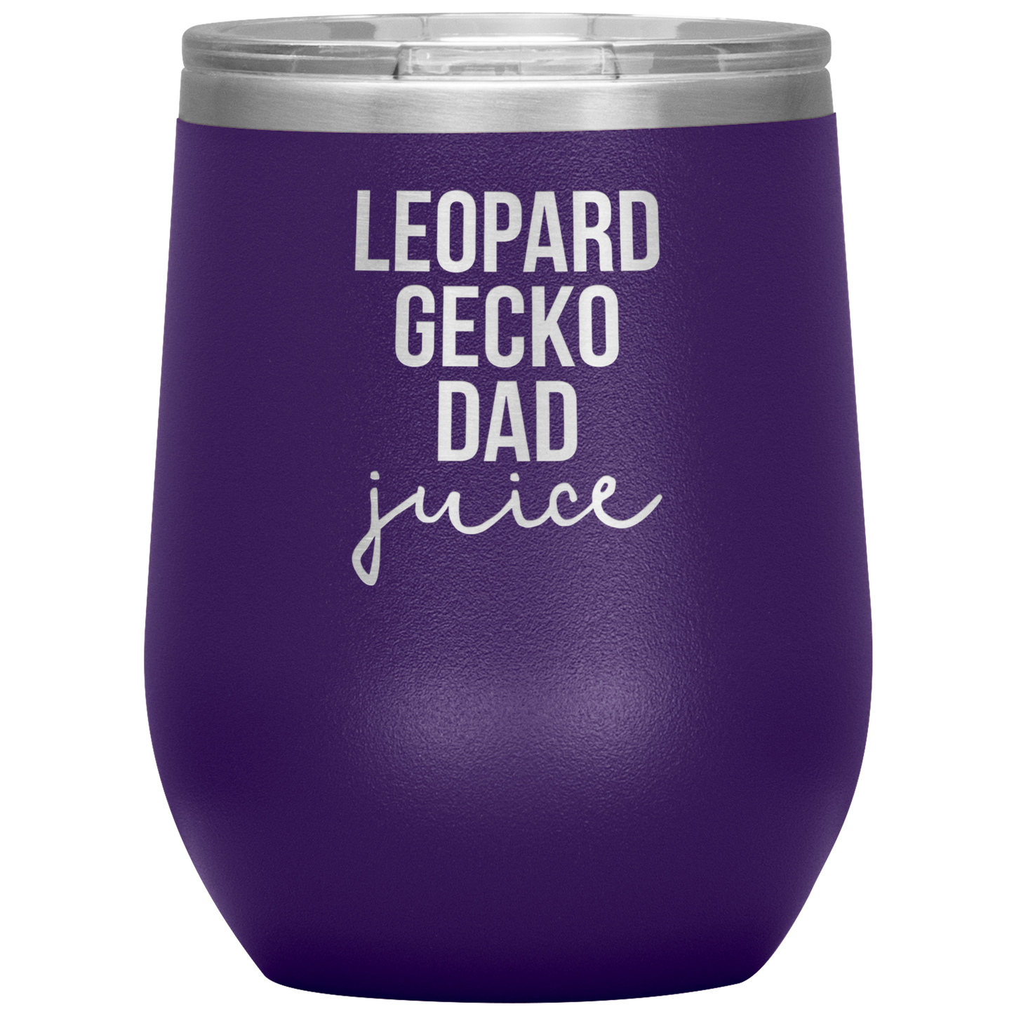 Leopard Gecko Dad Wine Tumbler, Leopard Gecko Dad Gifts, Travel Wine Cup, Birthday Gifts for Men and Women