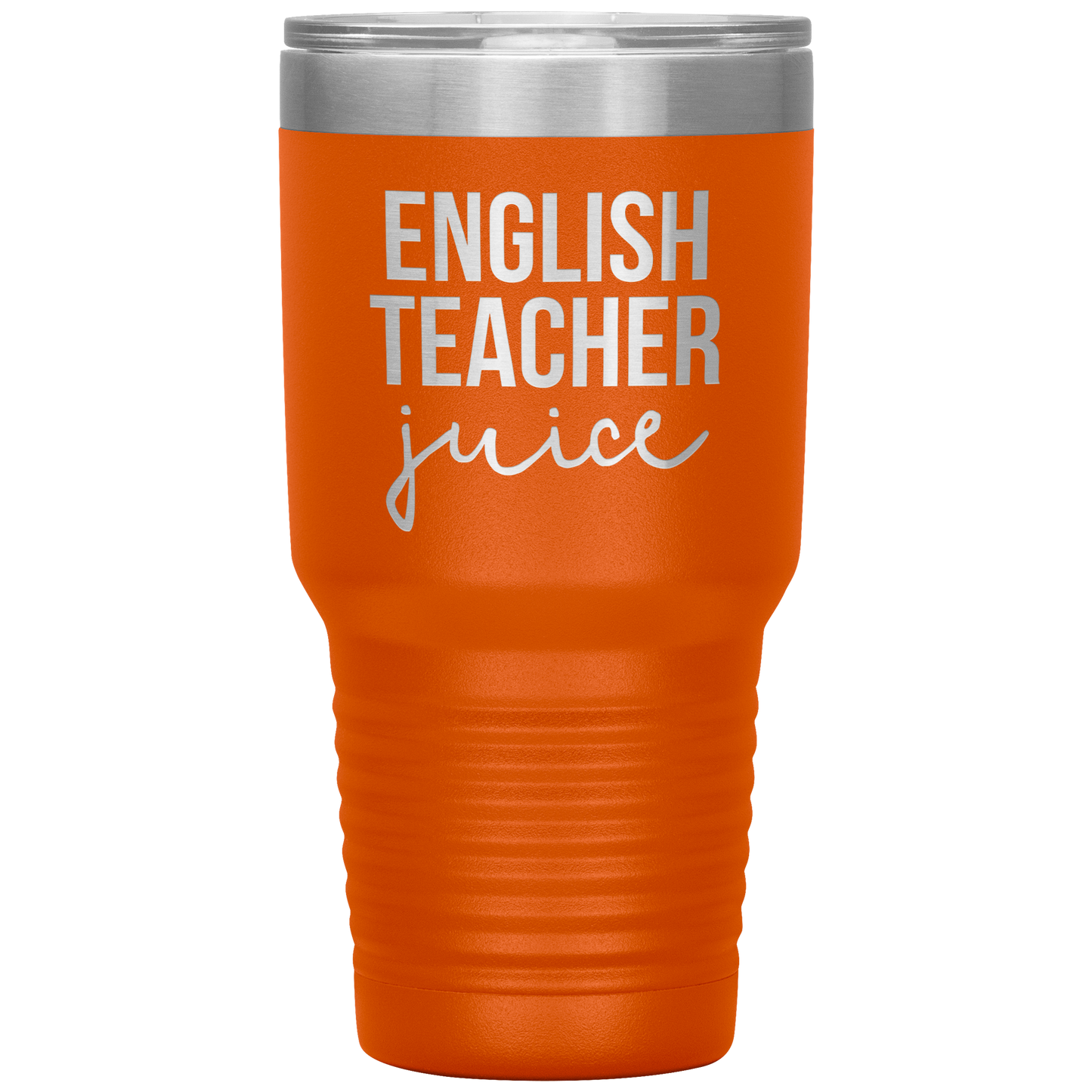 English Teacher Tumbler, English Teacher Gifts, Travel Coffee Mug, Birthday Gifts for Men and Women