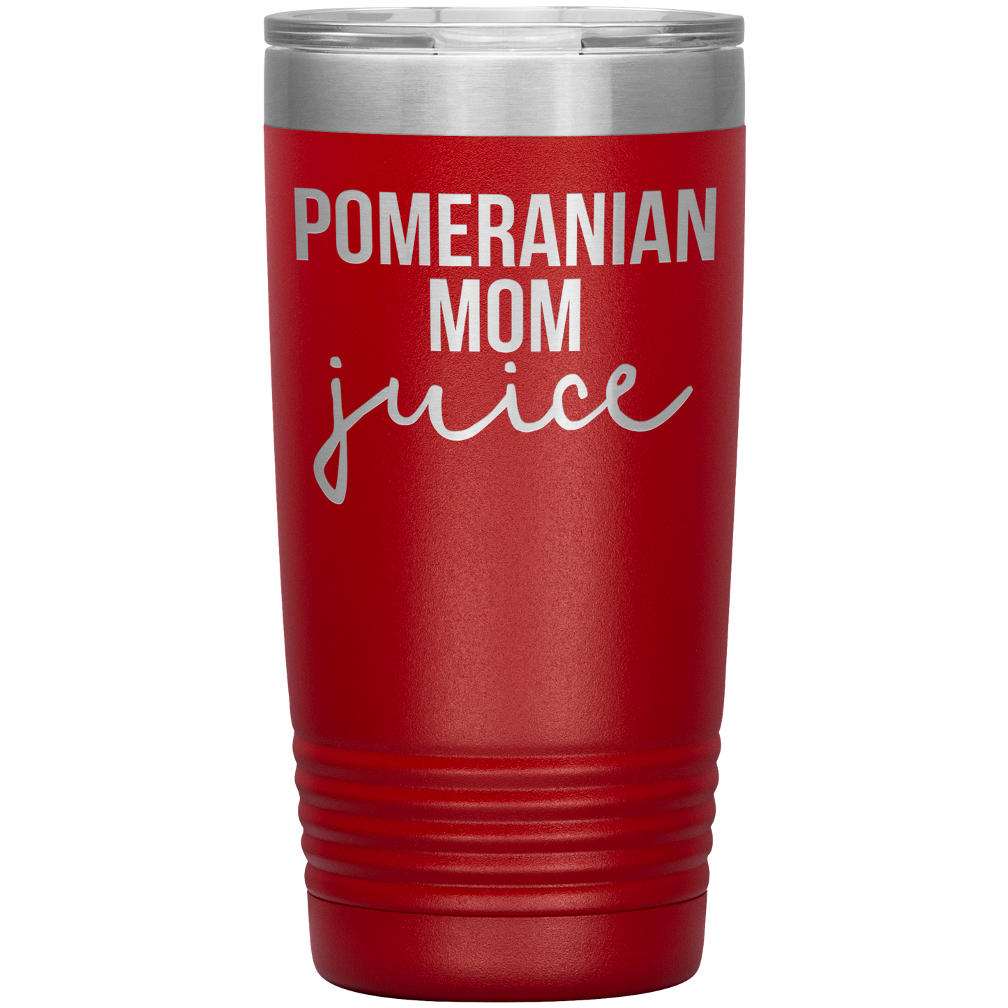 Pomeranian Mom Tumbler, Pomeranian Mom Gifts, Travel Coffee Mug, Birthday Gifts for Men and Women