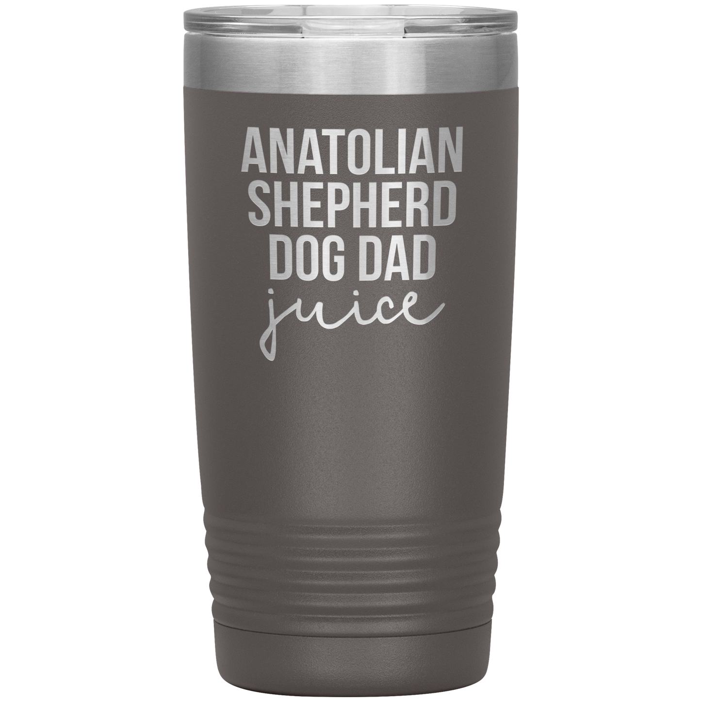 Anatolian Shepherd Dog Dad Tumbler, Funny Travel Coffee Mug, Birthday Gifts for Men and Women