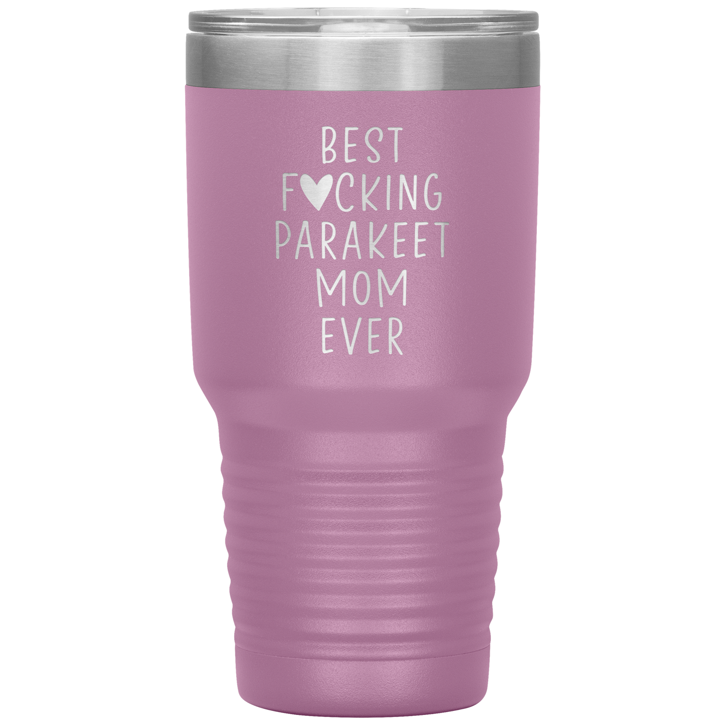 Parakeet Mom Tumbler, Parakeet Mom Gifts, Travel Coffee Mug, Birthday Gifts for Men and Women