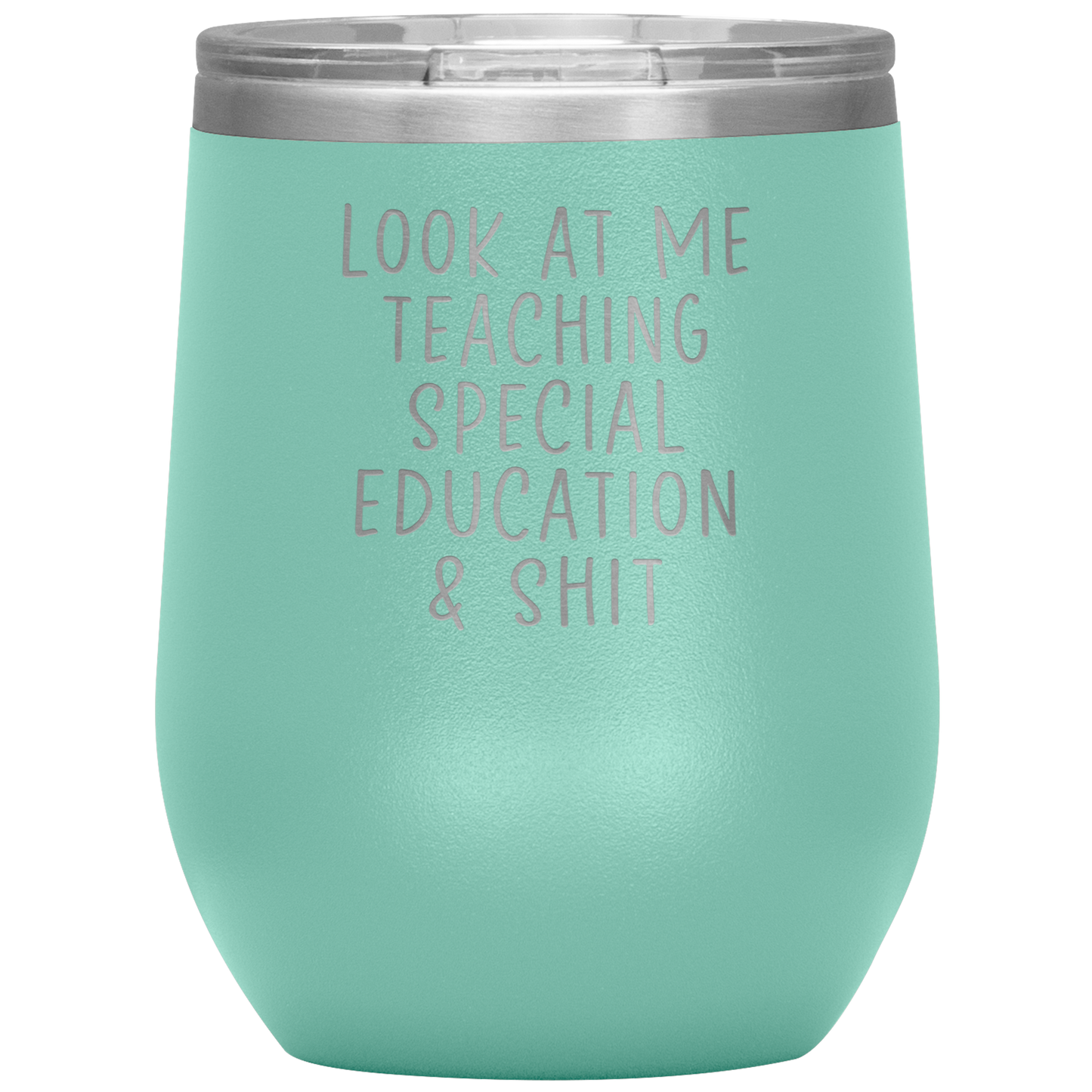 Special Education Teacher Wine Tumbler, Special Education Teacher Gifts, Travel Wine Cup, Birthday Gifts for Men and Women