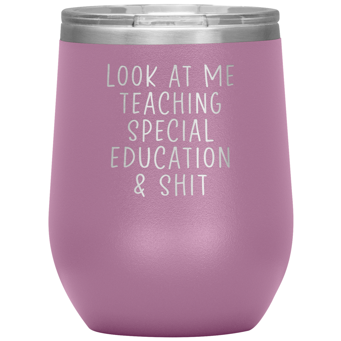 Special Education Teacher Wine Tumbler, Special Education Teacher Gifts, Travel Wine Cup, Birthday Gifts for Men and Women