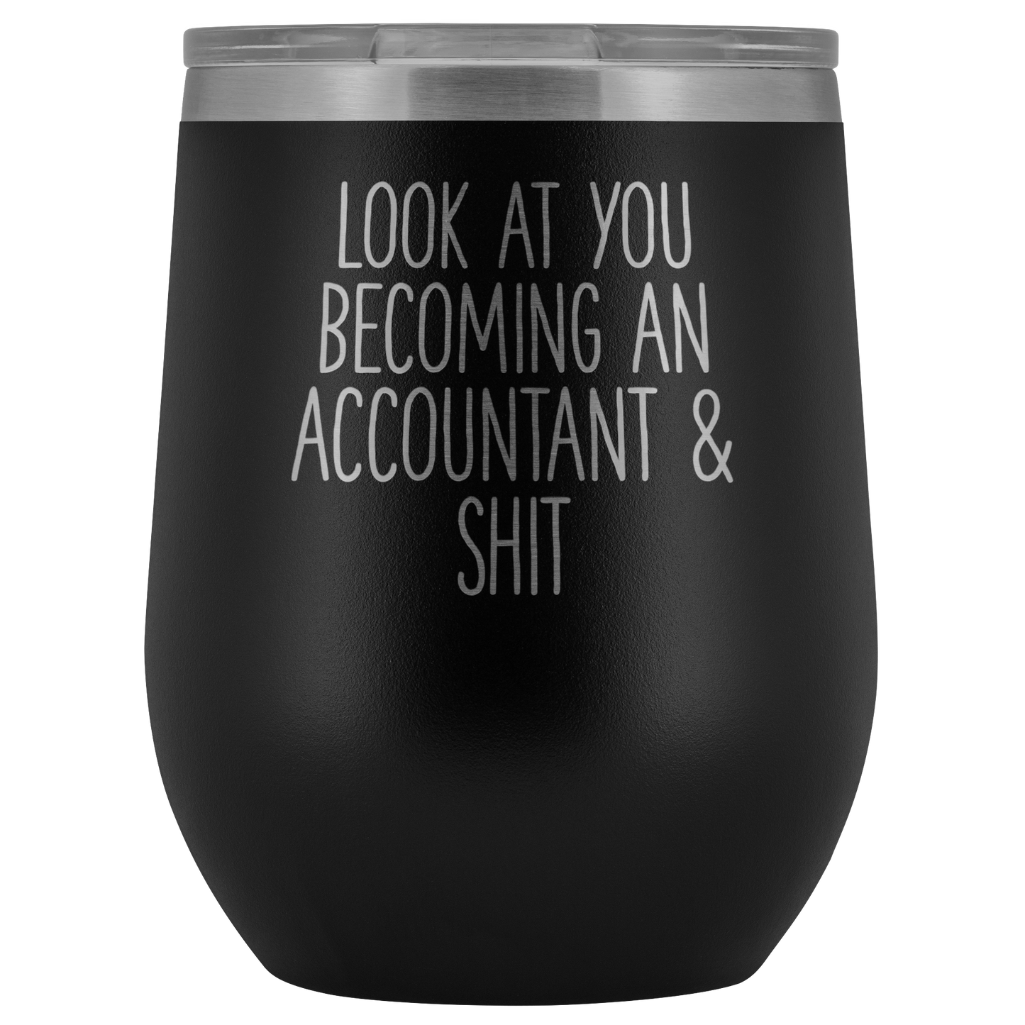 ACCOUNTANT WINE TUMBLER Funny Tax Accountant Gift cpa Maman et Papa Mug Meilleure Coupe d'amis Soeur Birthday Gifts Brother Cup