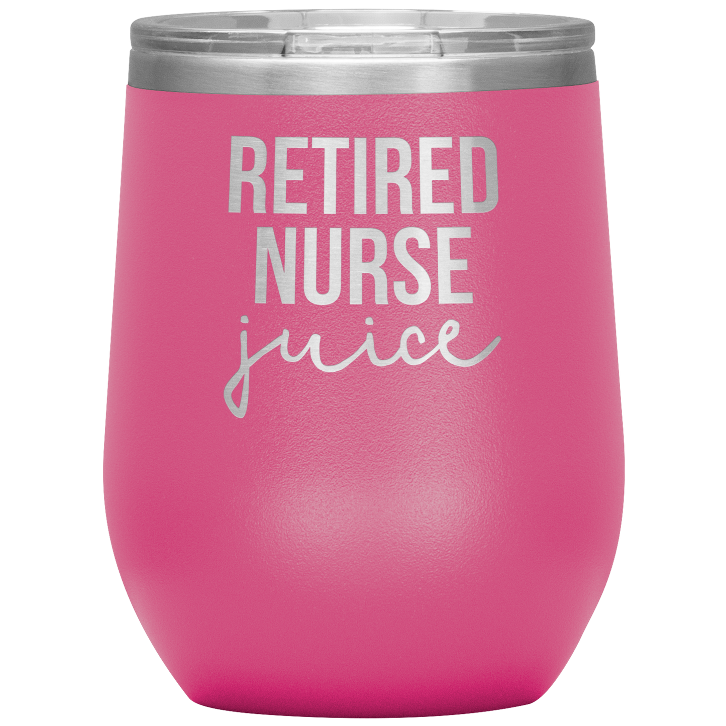 Retired Nurse Retirement Tumbler, Retired Nurse Retirement Gifts, Travel Wine Cup, Birthday Gifts for Men and Women