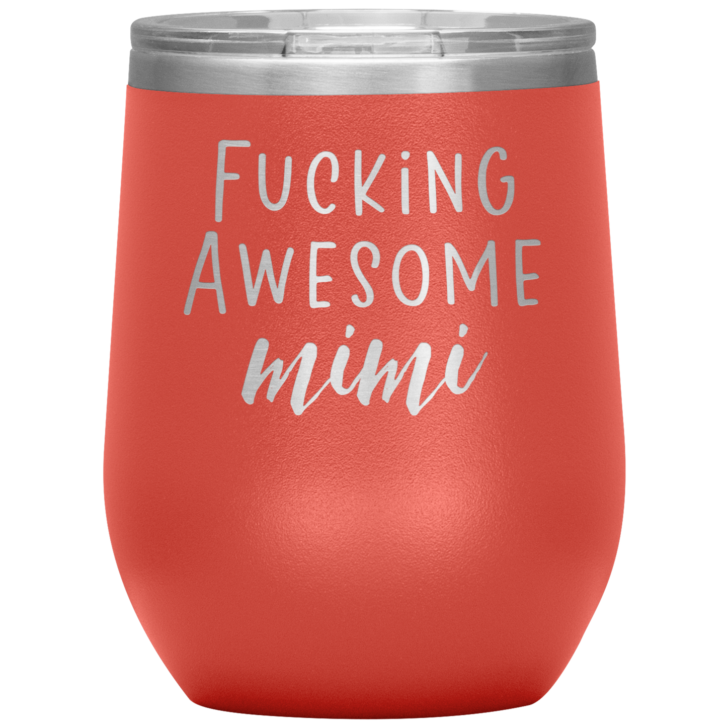 Mimi Wine Tumbler, Mimi Gifts, Travel Wine Cup, Birthday Gifts for Men and Women