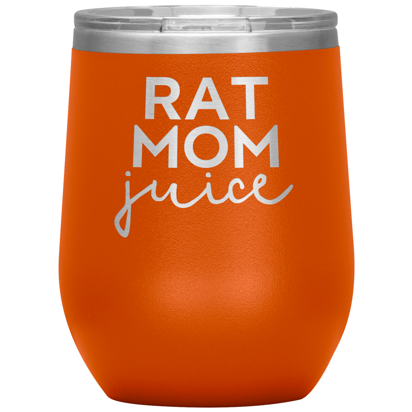 Rat Mom Wine Tumbler, Rat Mom Gifts, Rat Mom Wine Cup, presentes de aniversário para Homens e Mulheres